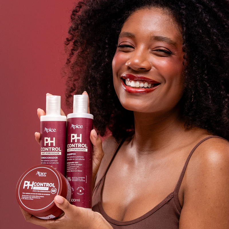 Kit Ph Control - Shampoo, Condicionador, Máscara e Ativador (4 itens)
