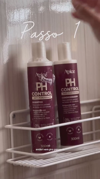 Kit Ph Control - Shampoo, Condicionador, Máscara e Creme de Pentear (4 itens)